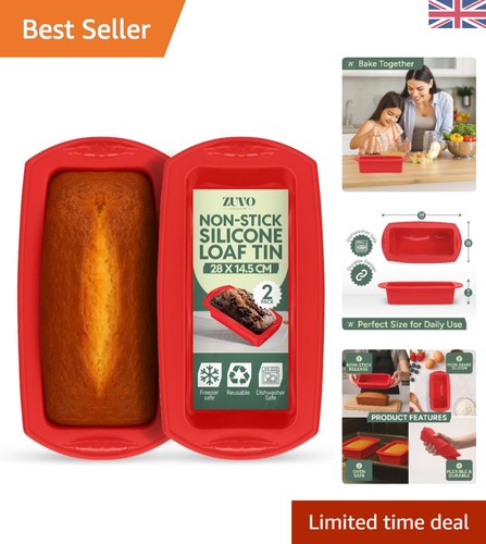 Pack silicone loaf tins - silicone,