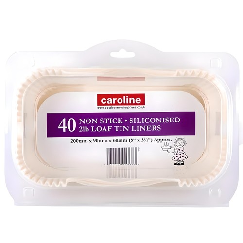 Caroline loaf tin liners - caroline,