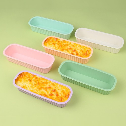 4pcs silicone toast - 4pcs, loaf