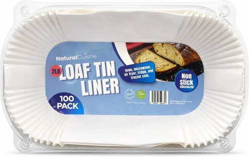 2lb loaf tin liners - liners, 100
