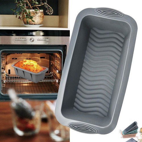 Silicone loaf tins rectangle - tins,