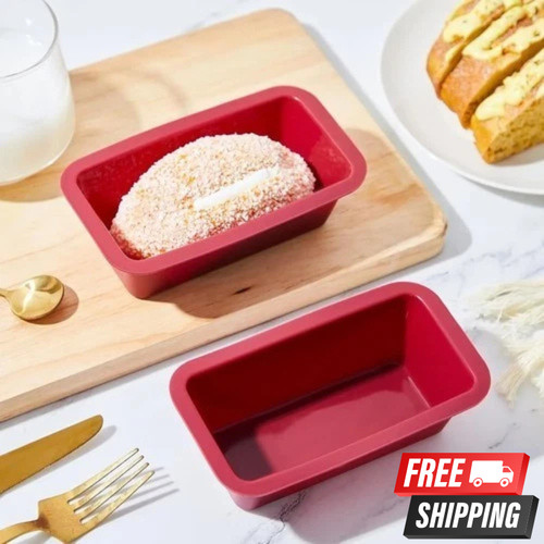 Silicone loaf tin non stick - tin,