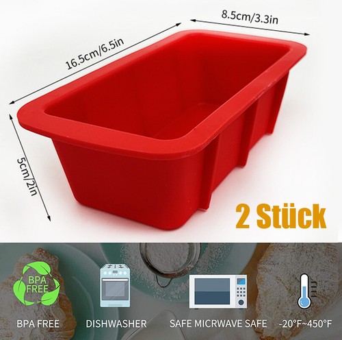 Silicone loaf mould tin non - silicone,