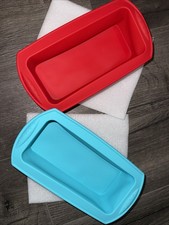 2X Silicone Loaf Tin Non Stick