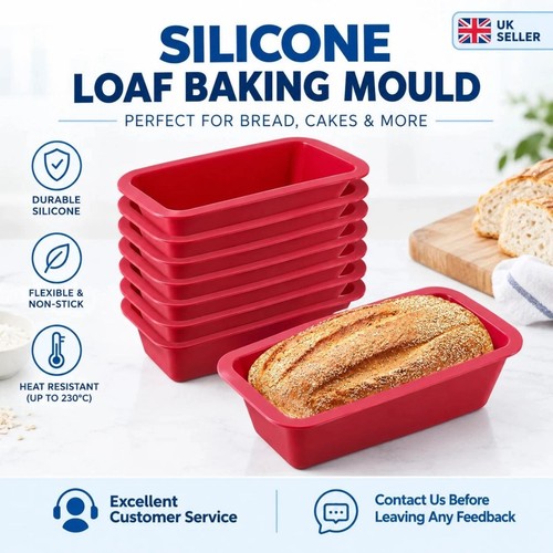 Silicone loaf tin non stick - silicone,