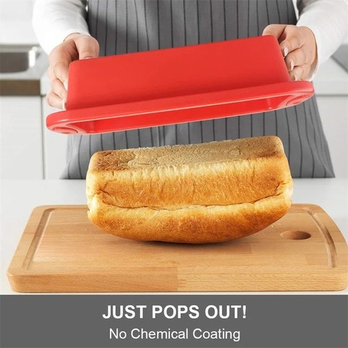 Silicone loaf tin - silicone, stick