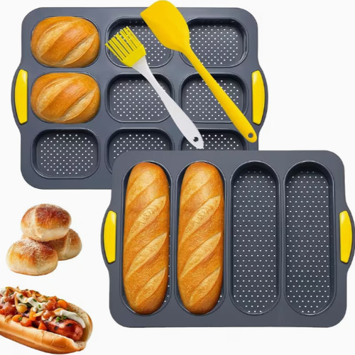 4pc silicone bread loaf - bread, baking