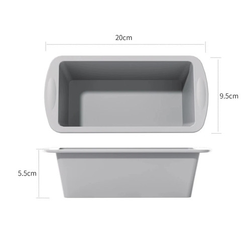 Silicone loaf tin non - loaf,