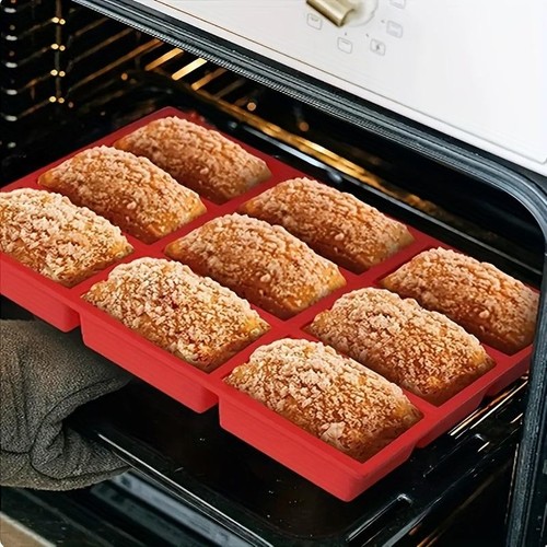 Cavity silicone mini loaf - 9-cavity,