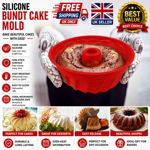 Non stick ring bund cake - ring,