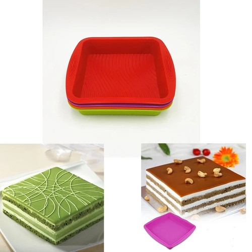 Square cake mould silicone - mould,
